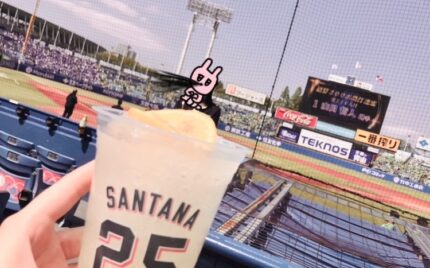 ブログ_オフは野球観戦